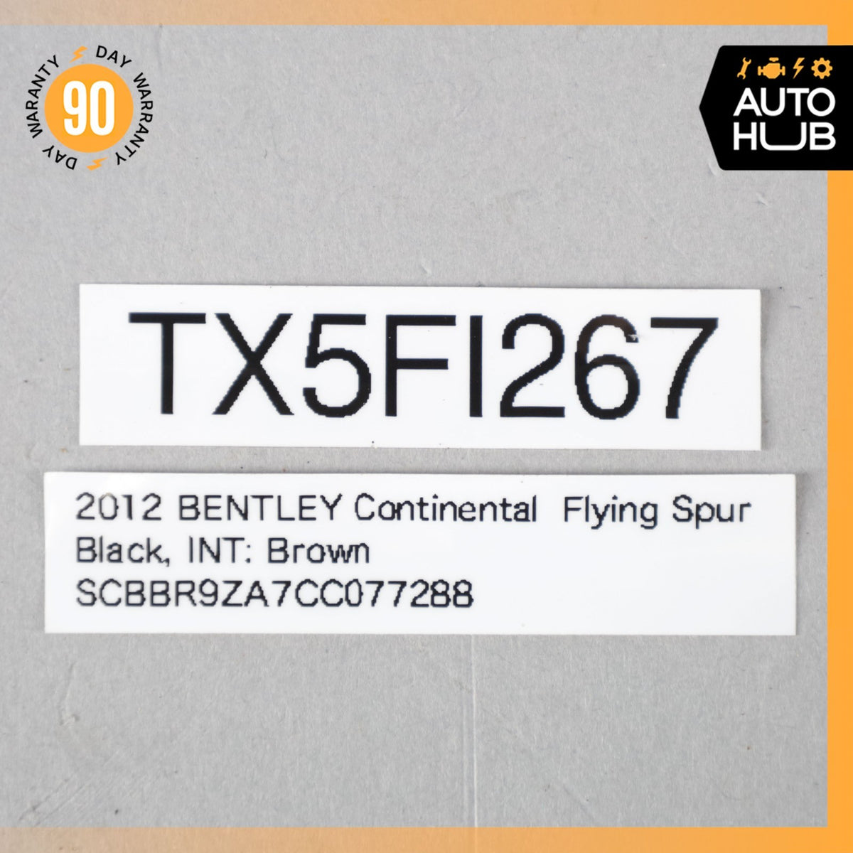 03-18 Bentley Flying Spur GTC GT Fuel EVAP Charcoal Canister Box Vapor OEM - photo 10