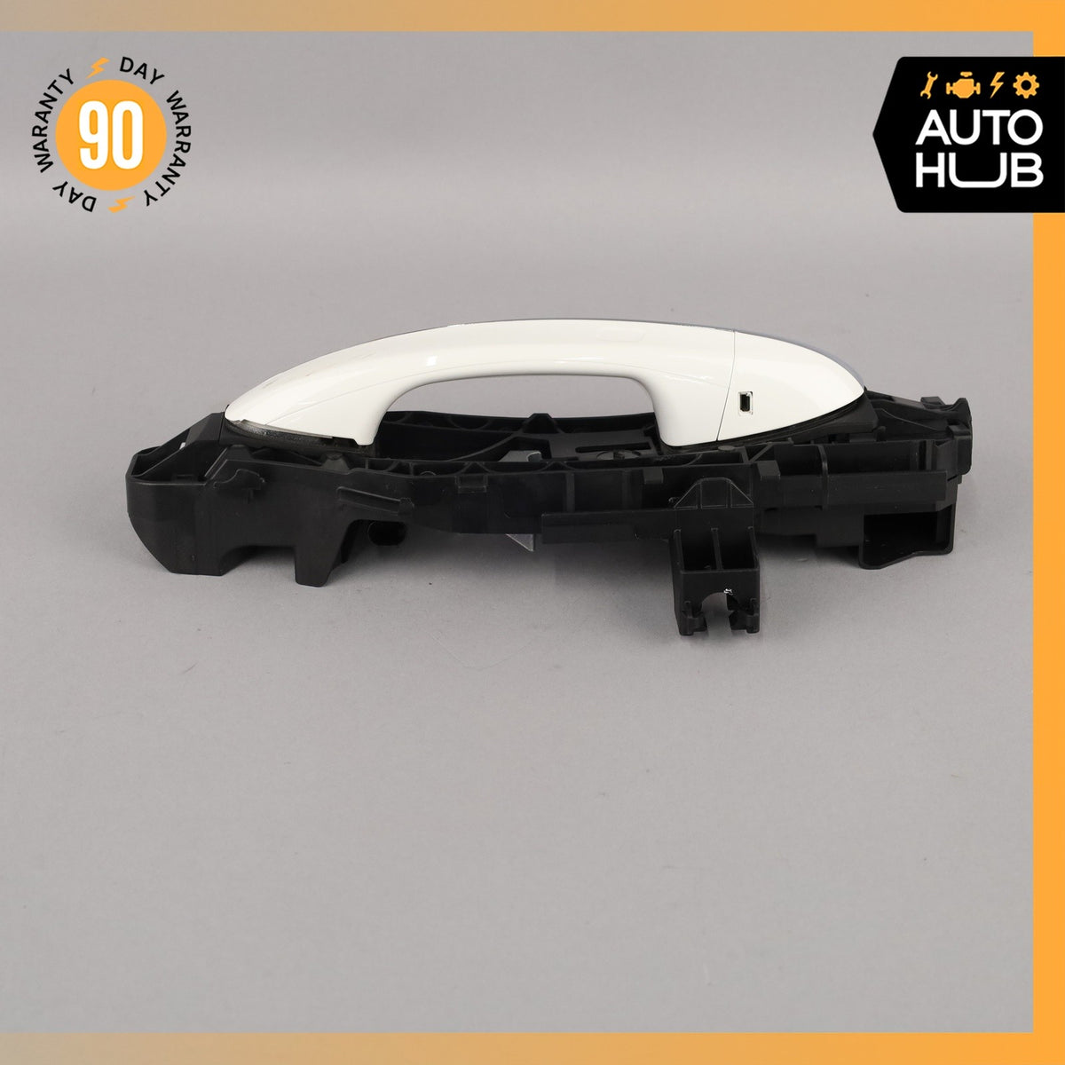 Mercedes W213 E300 Front Left Side Exterior Door Handle Keyless Go White OEM - photo 13