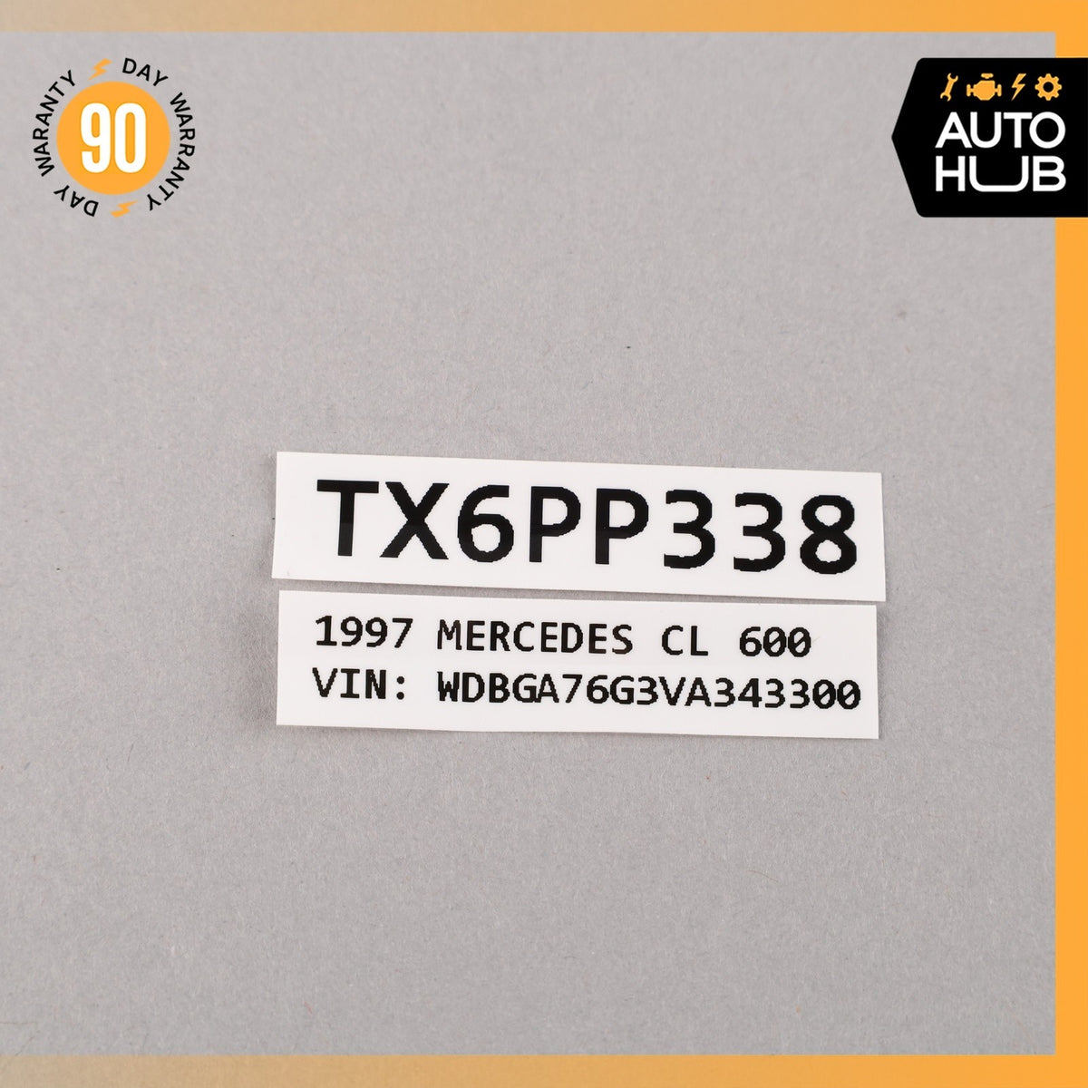 93-02 Mercedes W140 CL600 SL500 Steering Column Angle Sensor Clock Spring OEM - photo 11