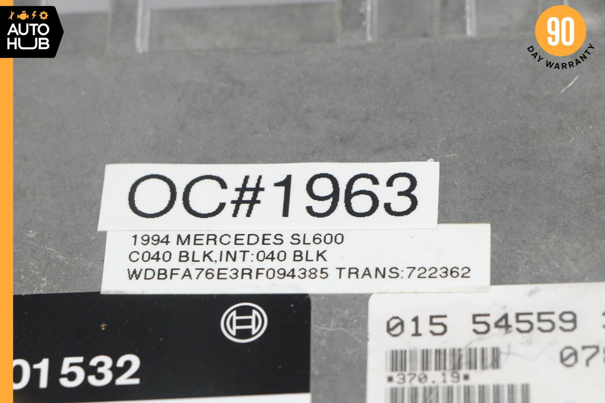92-97 Mercedes R129 SL600 600SEC V12 ECU ECM Engine Control Module Unit OEM - photo 13