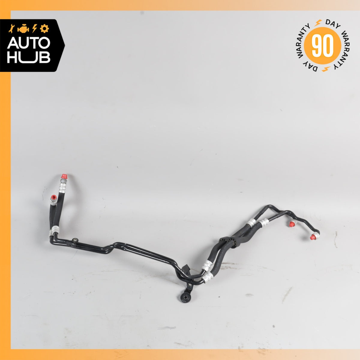 03-06 Bentley GT Flying Spur Left & Right Side Transmission Oil Cooler Line OEM - photo 2