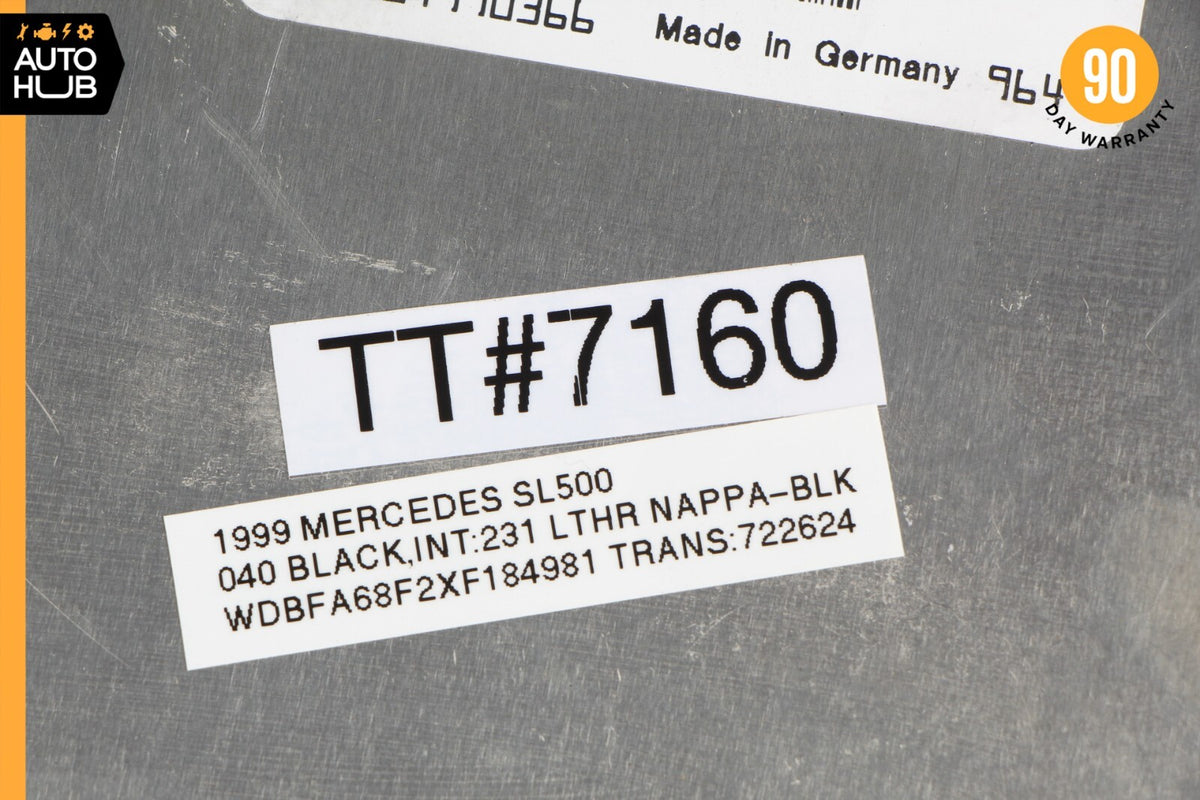 99-02 Mercedes R129 SL500 SL600 Electronic Stability Control Module ABS ESP OEM - photo 10