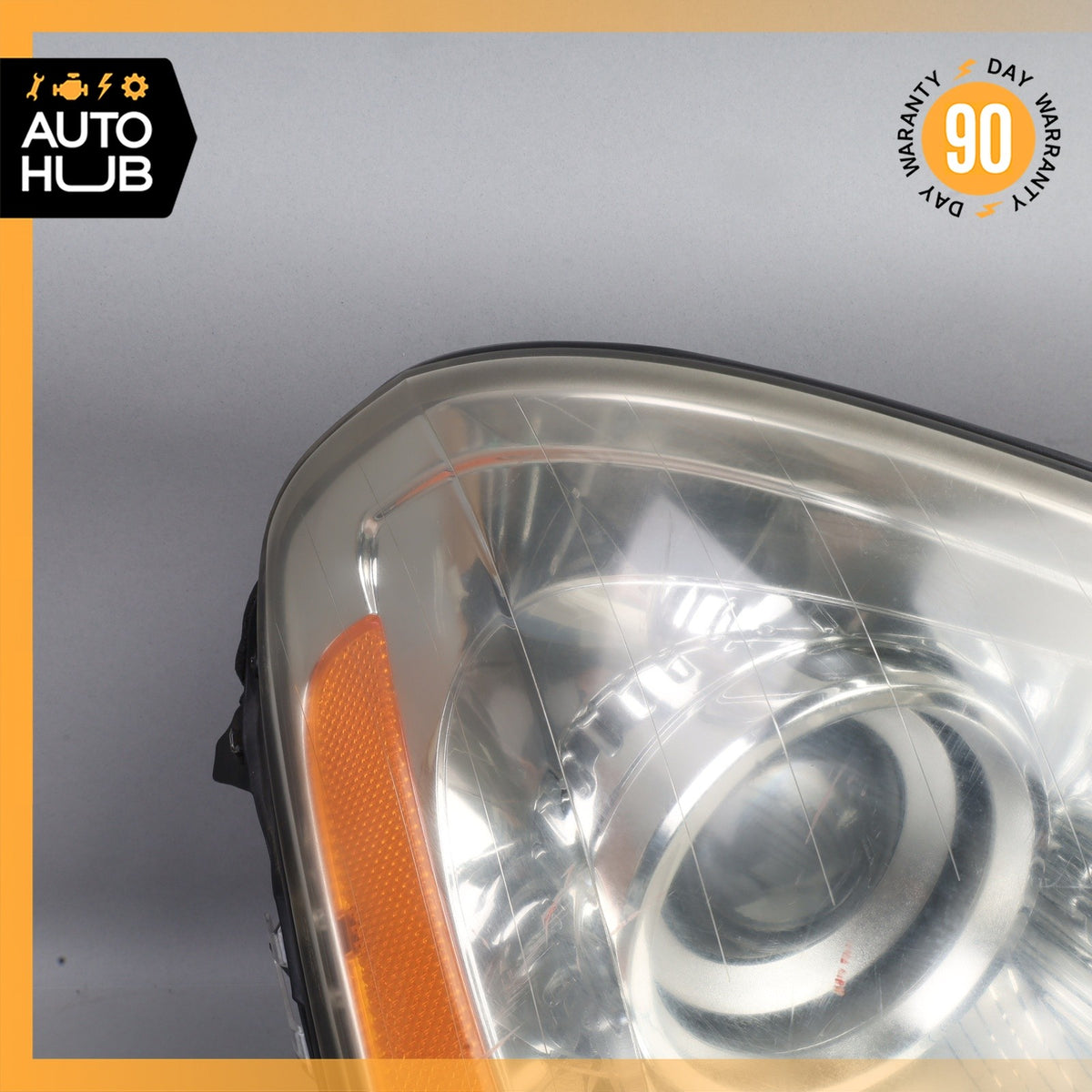 07-09 Mercedes X164 GL450 GL550 Front Right Side Headlight Lamp Halogen OEM - photo 4