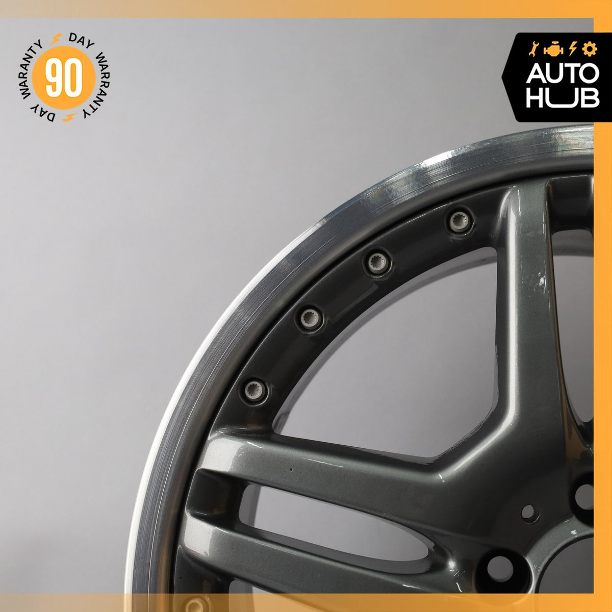 Mercedes W215 CL55 S55 AMG S600 9.5 x 19 19" Rear Wheel Rim OEM - photo 3