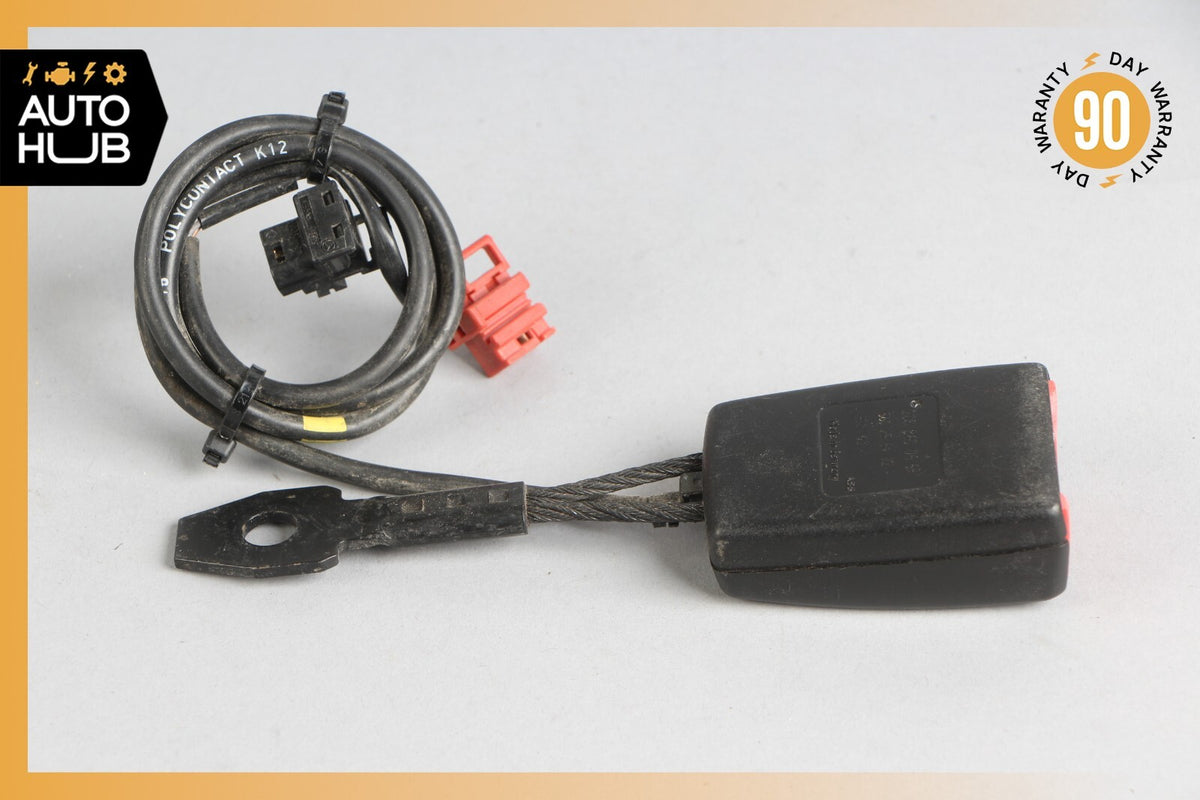 98-03 Mercedes W208 CLK320 CLK430 Front Right Side Seatbelt Seat Belt Buckle OEM - photo 7