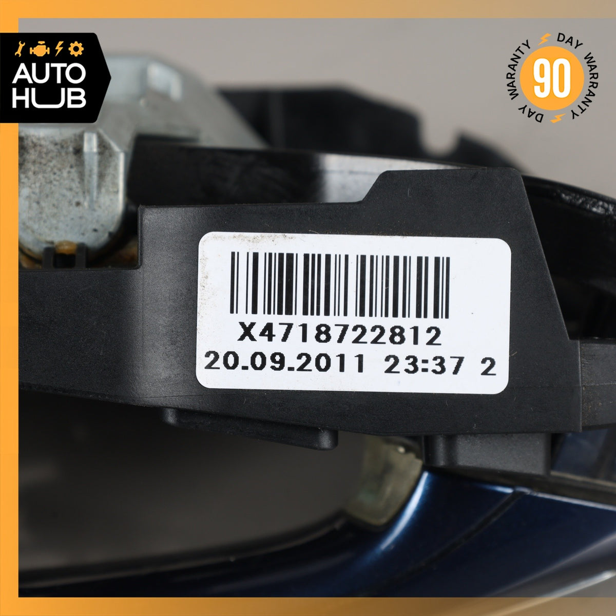 11-16 BMW F10 550i 535i Right Exterior Door Handle w/ Keyless Go OEM - photo 6