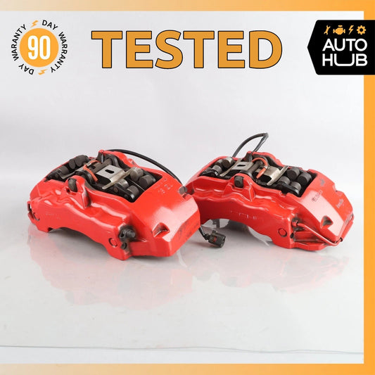 04-10 Porsche Cayenne 955 / Audi Q7 Front Left & Right Brake Caliper Set OEM - photo 1