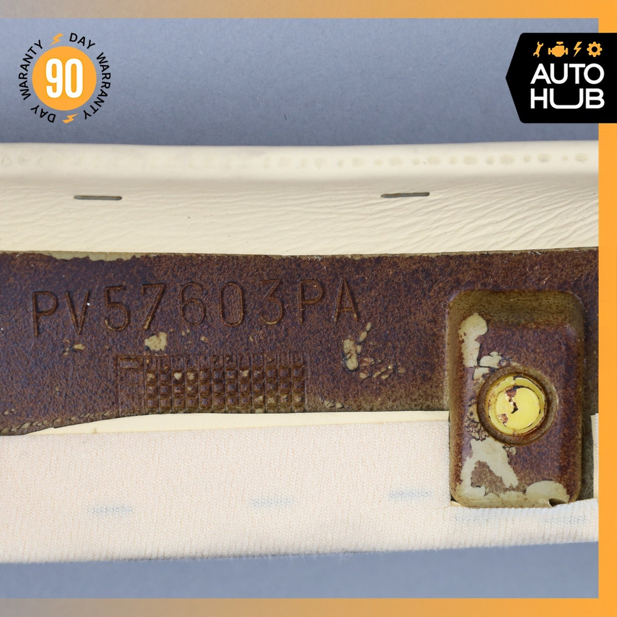 00-02 Bentley Arnage / RR Seraph Front Left Quarter Upper A Pillar Beige OEM 42k - photo 15