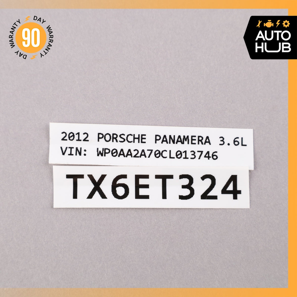 Porsche Panamera 970 Center Console Arm Rest Storage Cover Black OEM - photo 8