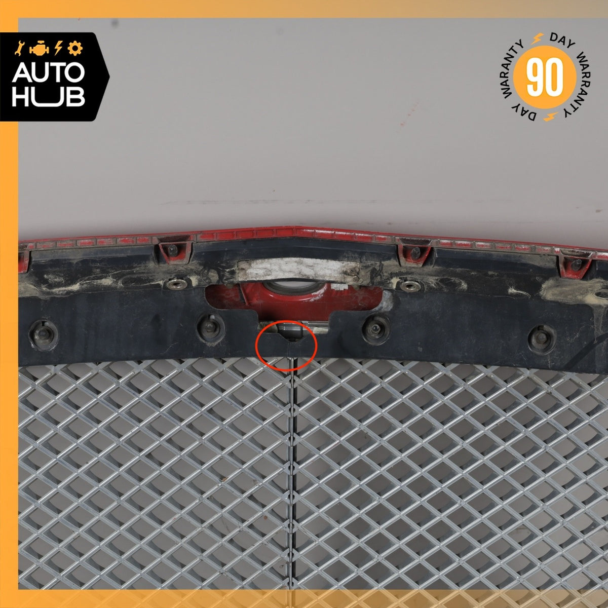 Bentley Continental GT Flying Spur Hood Radiator Grille Grill Red OEM - photo 14