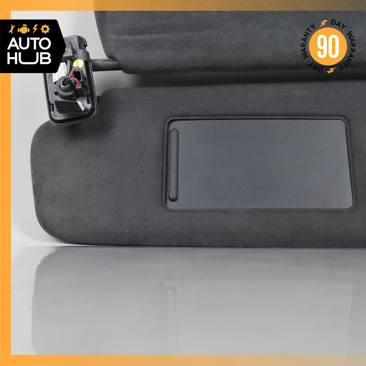 11-14 Porsche Cayenne 958 GTS Sun Visor Sunvisor Left Side Suede OEM - photo 3