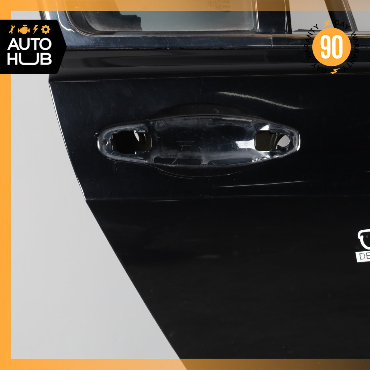 06-13 Bentley Continental Flying Spur Rear Right Side Door Shell Black OEM - photo 5