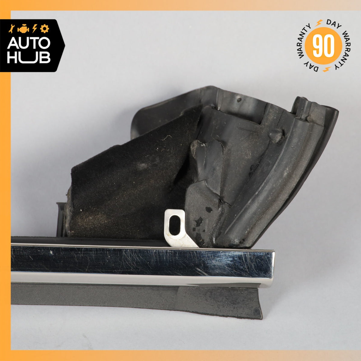 07-11 Bentley Continental GTC Front Right Window Weather Seal Molding OEM 59k - photo 2