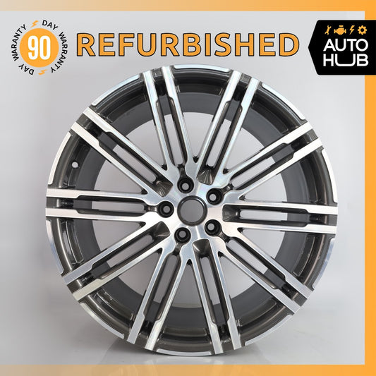 Porsche Macan 95B S Turbo 9.0 X 21 21" Front Wheel Rim 95B601025T OEM - photo 1