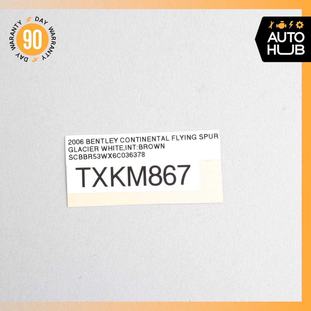 Bentley Continental Flying Spur Turbocharger Return Oil Line Right Side OEM 58k - photo 8