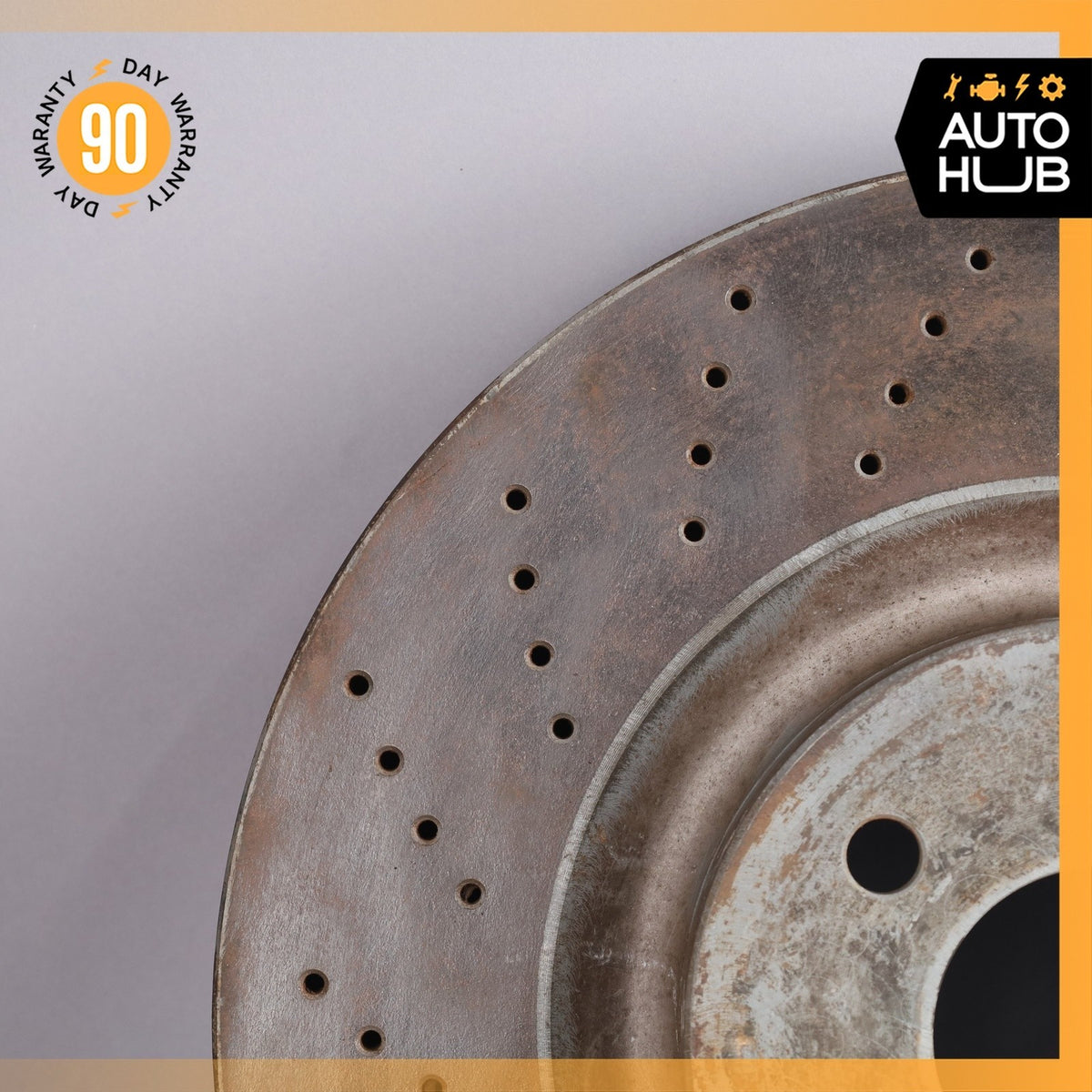 Mercedes R230 SL55 SL65 AMG SL600 CL550 Front Brake Rotors 2304210712 OEM 76k - photo 5