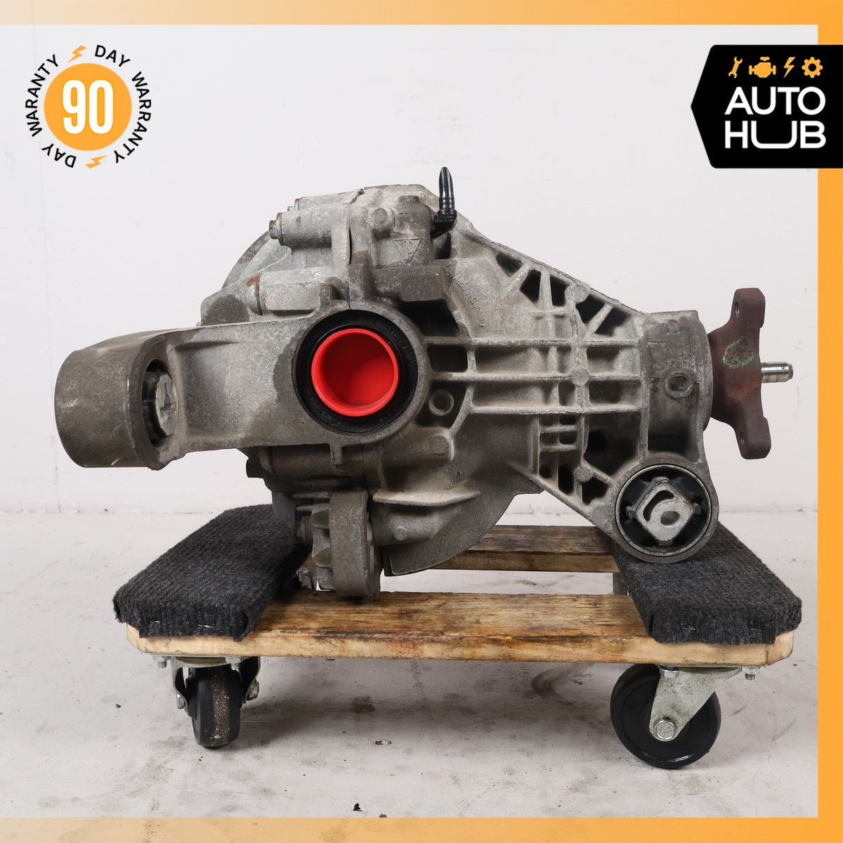 11-16 Porsche Panamera 970 4 3.6L V6 Rear Differential Diff Axle Carrier OEM 68k - photo 4