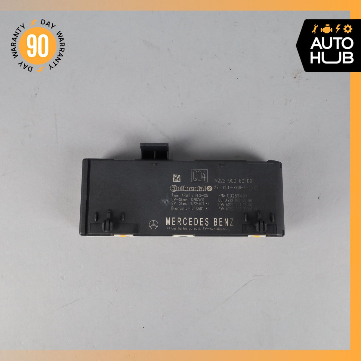 14-18 Mercedes W222 S600 Maybach Trunk Lid Liftgate Tail Gate Control Module OEM - photo 2
