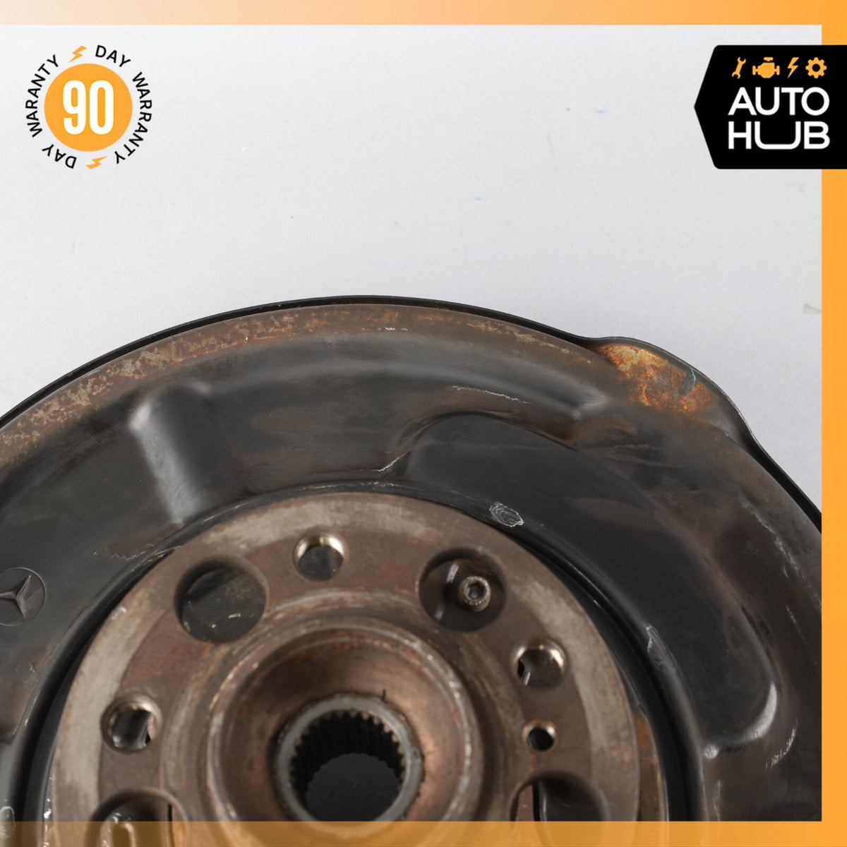 03-12 Mercedes R230 SL550 SL500 Rear Left Driver Side Spindle Knuckle Hub OEM - photo 4