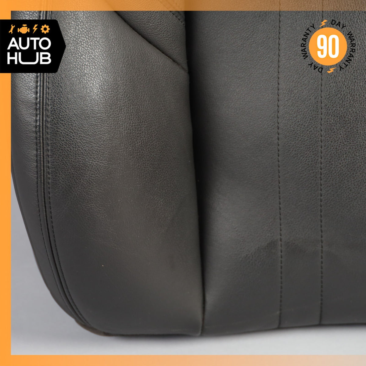 17-22 Maserati Ghibli M157 Front Right Top Upper Seat Cushion Black OEM 41k - photo 4