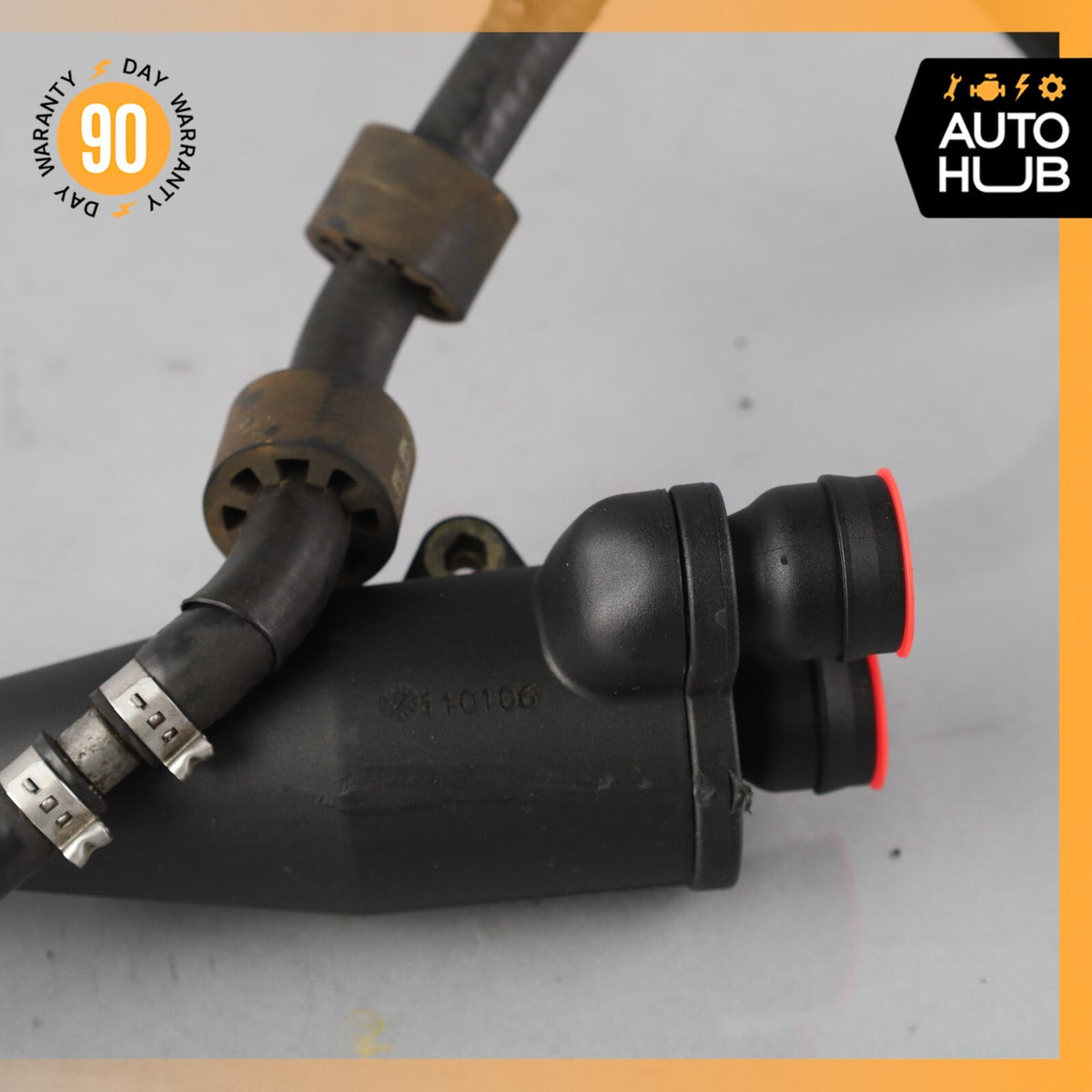 Bentley Continental Flying Spur 6.0L Left Engine Oil Separator w/ Pipe OEM 53k - photo 9