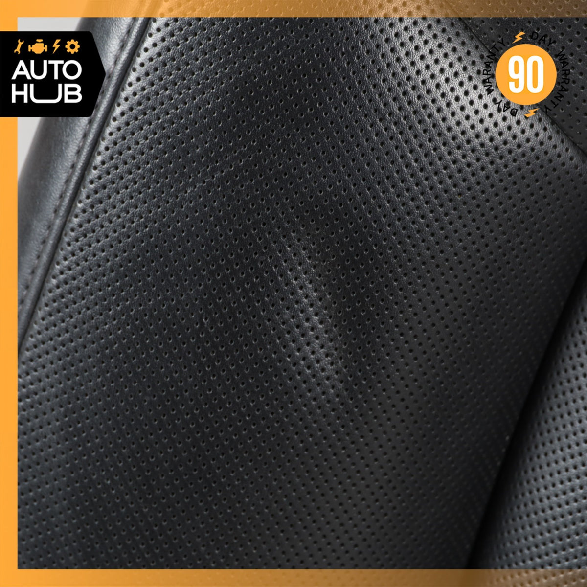 15-18 Porsche Macan S 95B Front Left Side Seat Upper Cushion Leather Black OEM - photo 11