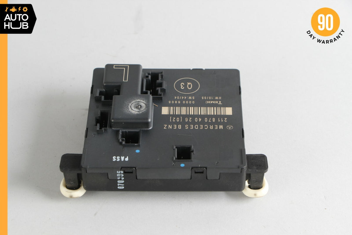 07-09 Mercedes W211 E350 E320 E550 Rear Left Door Control Module 2118704026 OEM - photo 3
