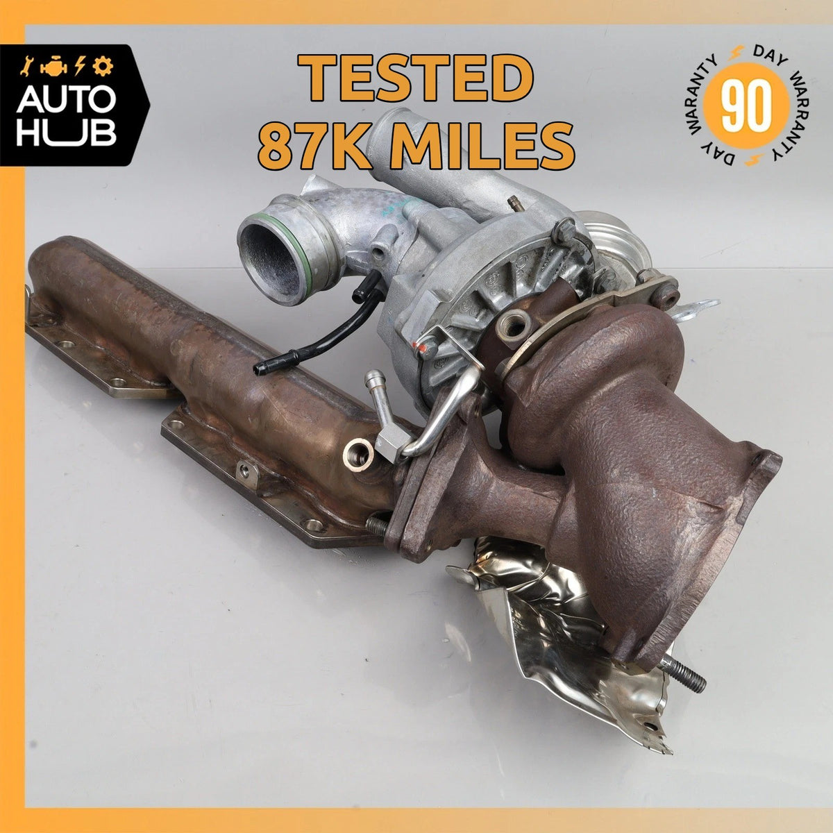 03-08 Bentley Continental GT GTC 6.0L W12 Turbocharger Turbo Right Side OEM 87k - photo 1