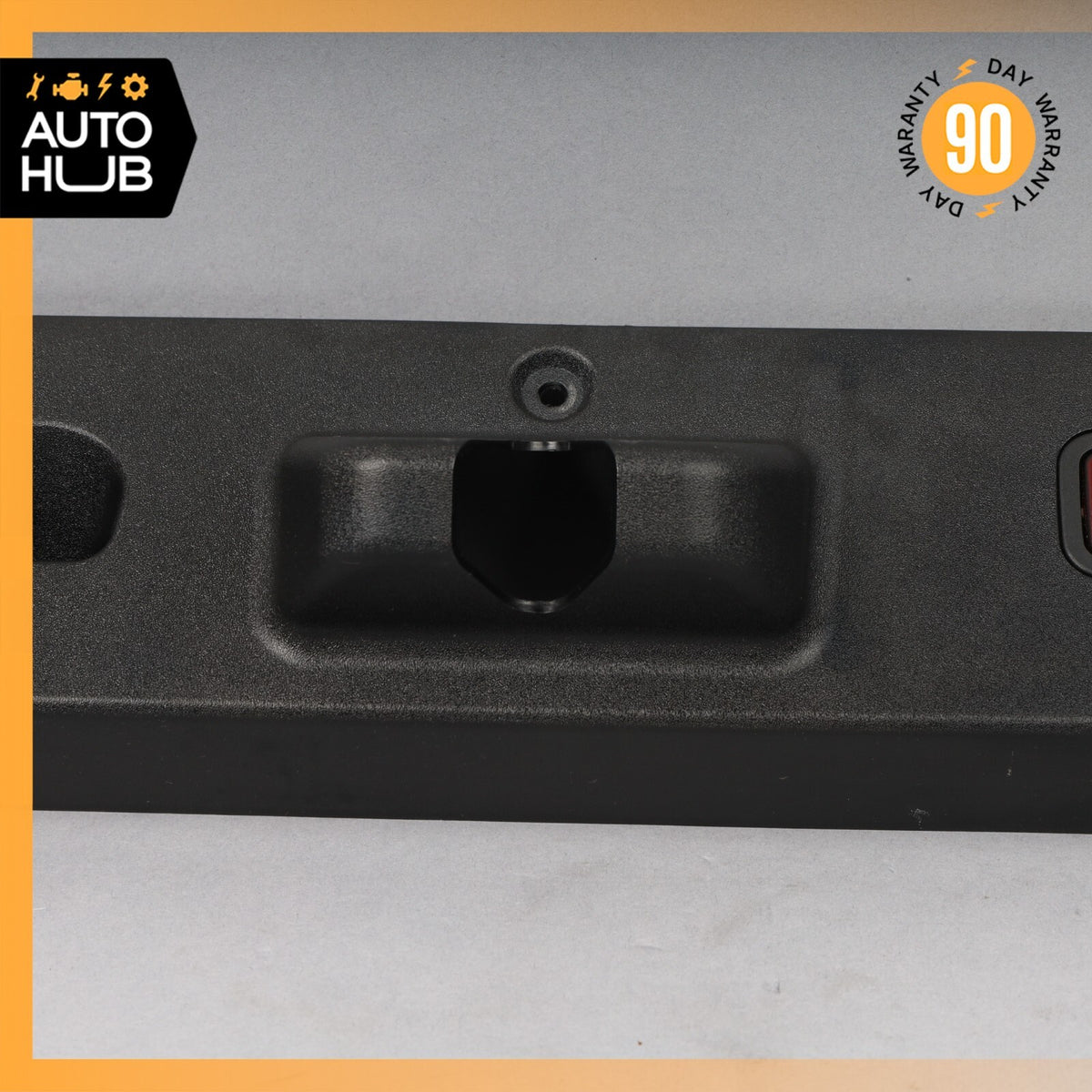 07-14 Mercedes W216 CL550 CL600 Trunk Lid Trim Panel Cover Molding Black OEM - photo 4