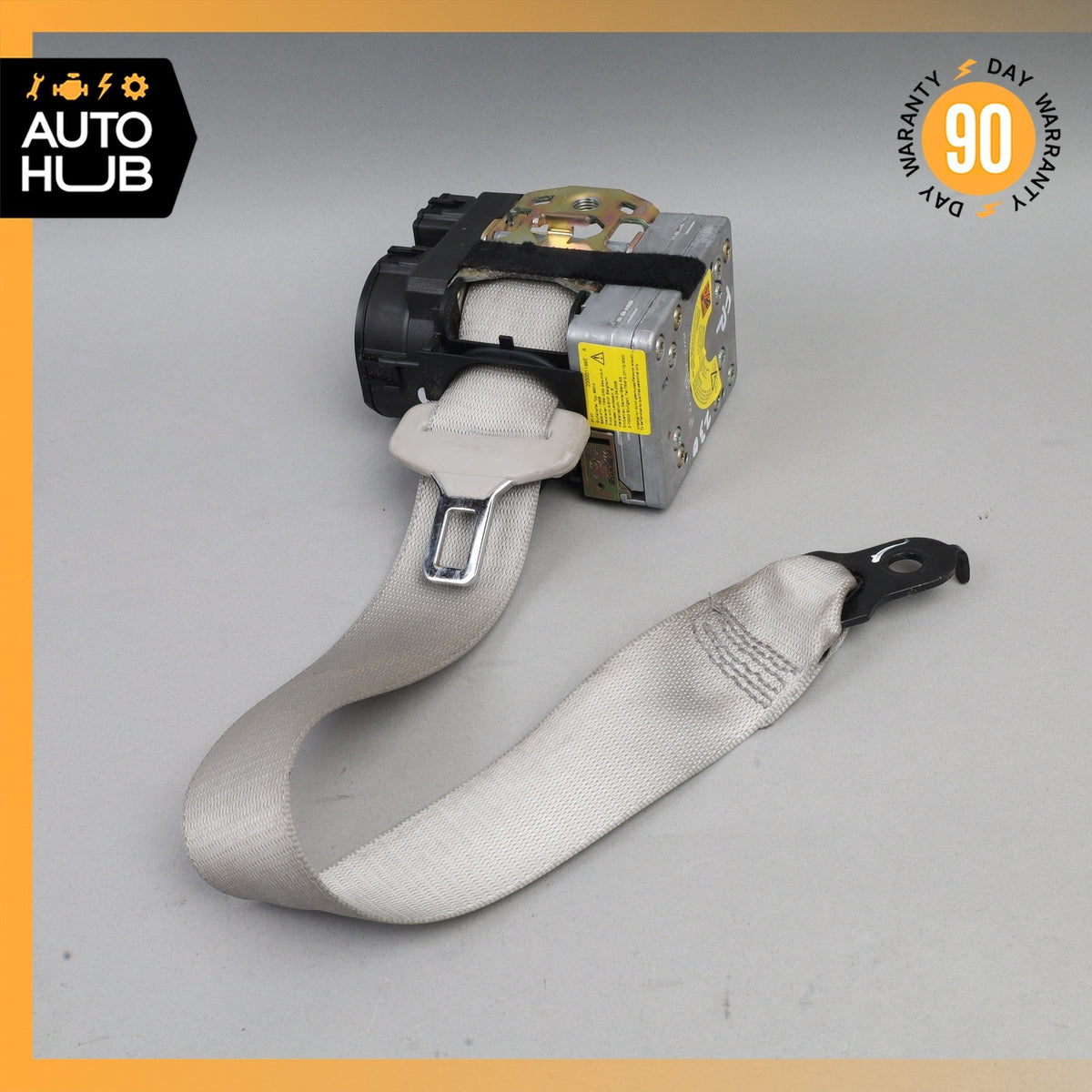 03-06 Mercedes R230 SL500 SL55 AMG Right Side Seatbelt Seat Belt Retractor OEM - photo 2