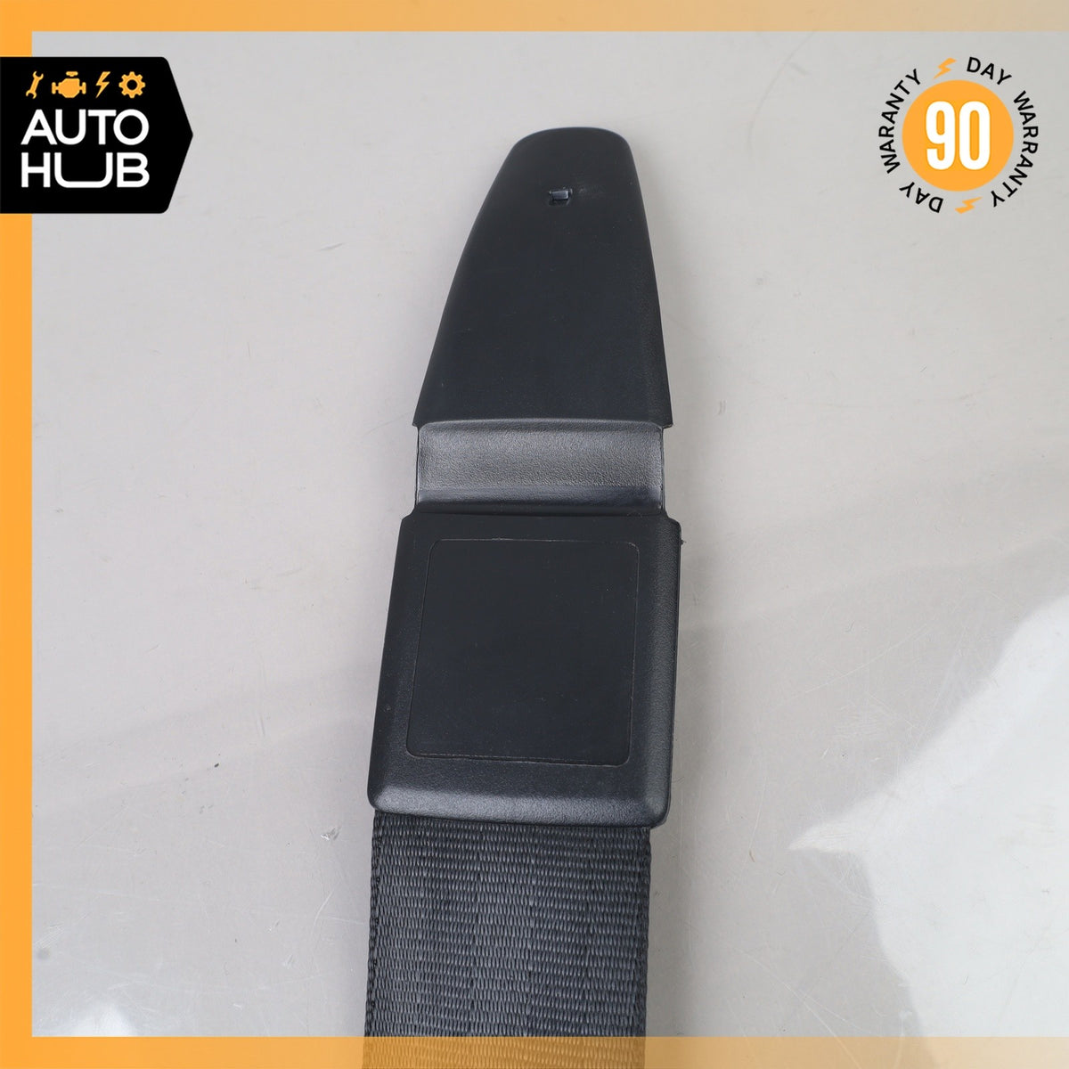 11-18 Porsche Cayenne 958 Front Left Driver Side Seat Belt Black OEM - photo 2