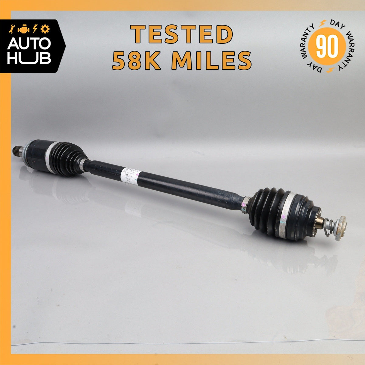 14-21 BMW i3 I01 Rear Right Passenger Side CV Axle Half Shaft 7641212 OEM 58k - photo 1
