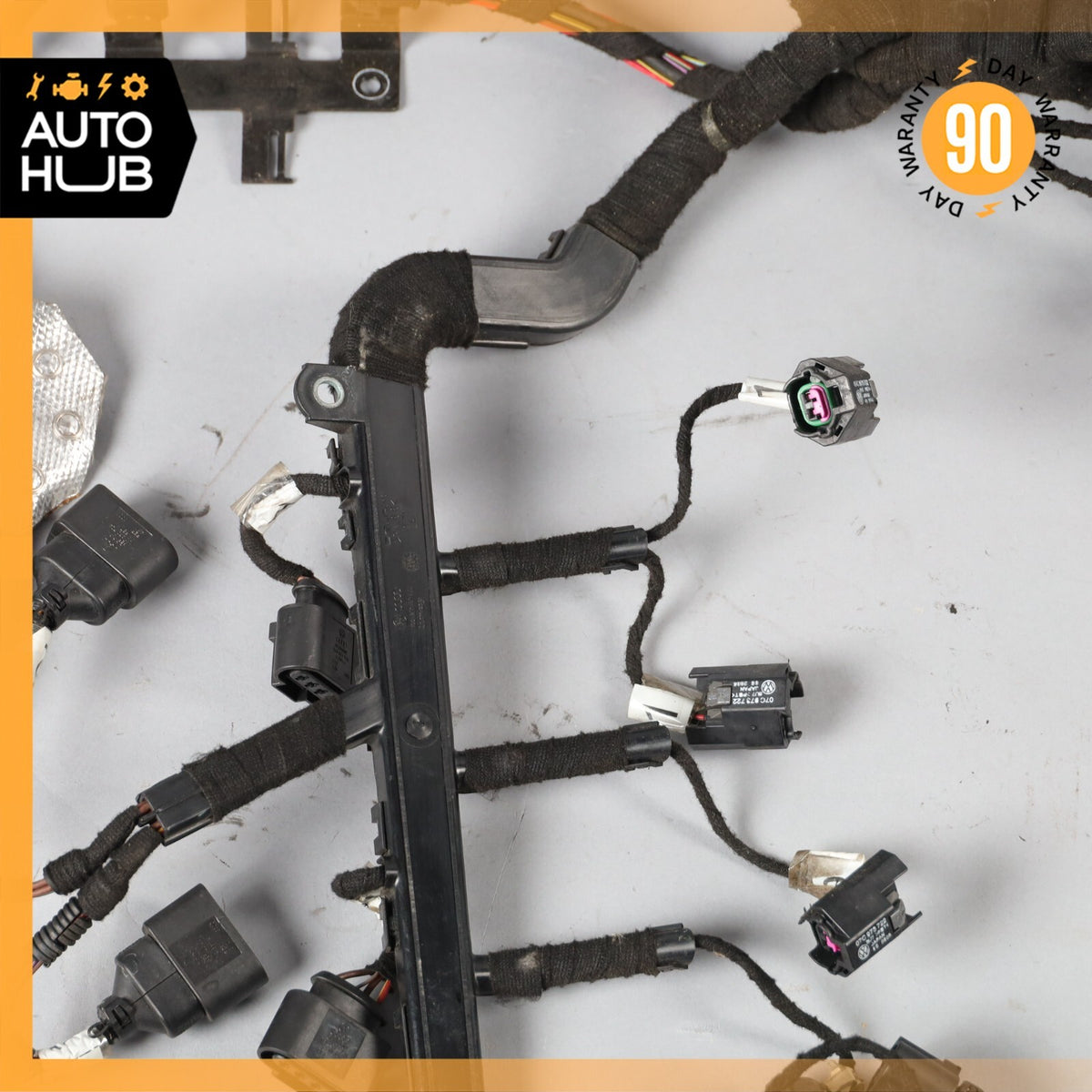 Bentley Continental Flying Spur 6.0L Engine Ignition Wire Cable Harness OEM 80k - photo 6