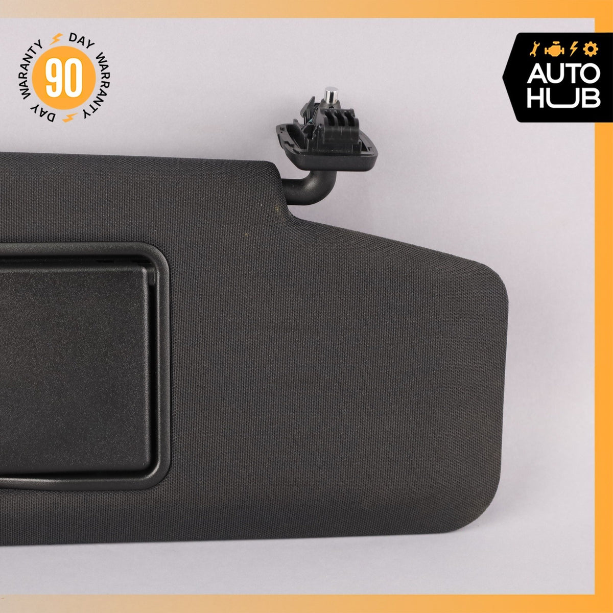 12-18 Mercedes W218 CLS550 CLS63 Front Right Side Sunvisor Sun Visor Black OEM - photo 9
