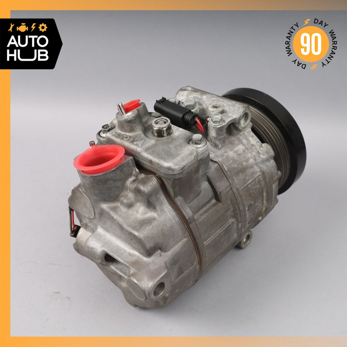 03-06 Mercedes R230 SL500 SL55 AC A/C Air Conditioning Compressor 0012300211 OEM - photo 8