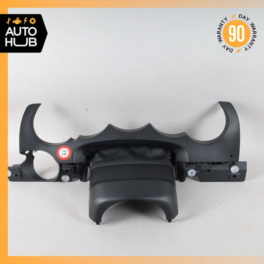 11-18 Porsche Cayenne 958 Steering Column Cover Trim Black OEM - photo 1