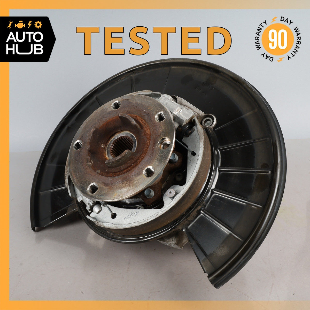 15-18 Porsche Cayenne 958 S Rear Right Side Knuckle Spindle OEM - photo 1
