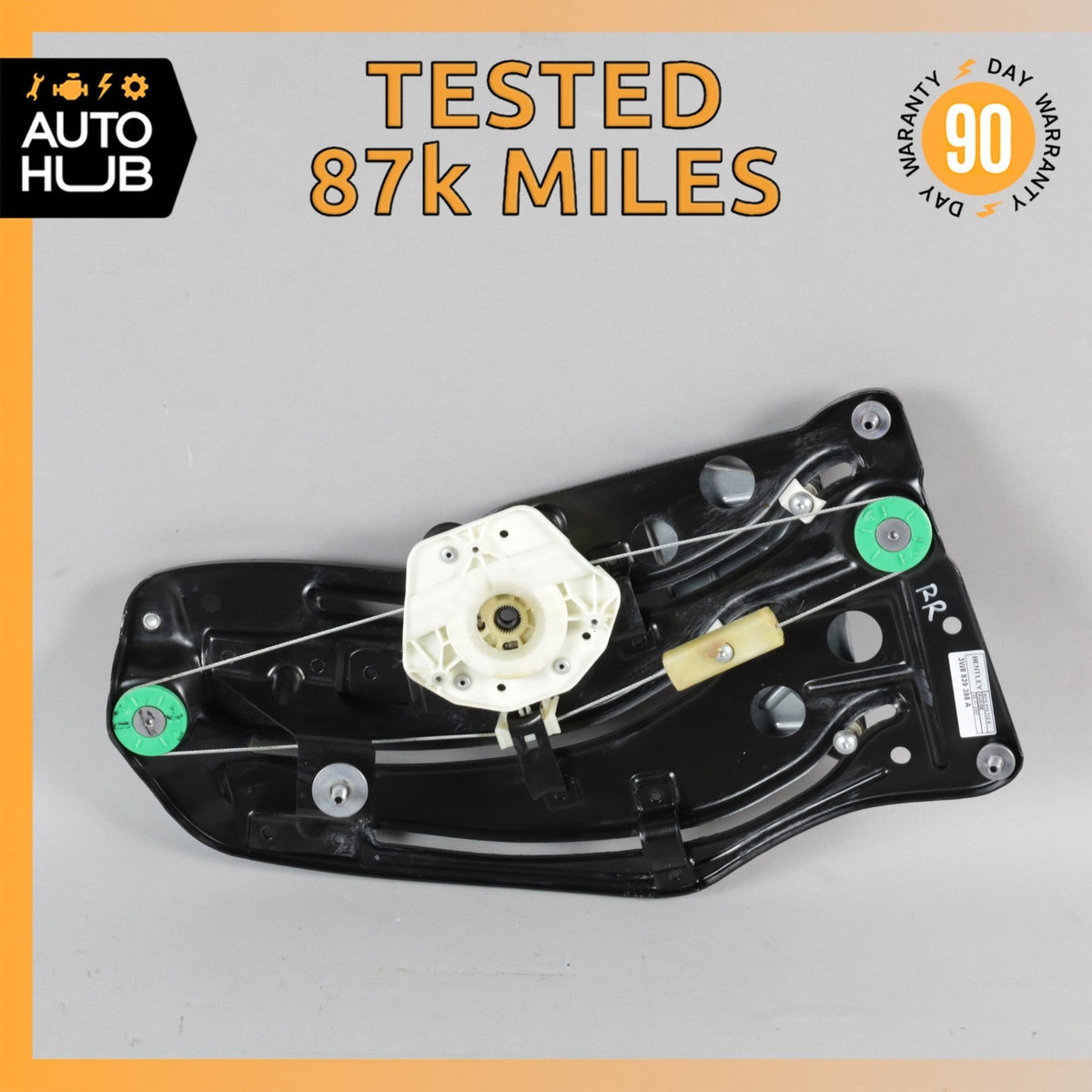 08-10 Bentley Continental GT Coupe Rear Right Side Window Regulator OEM 87k - photo 1