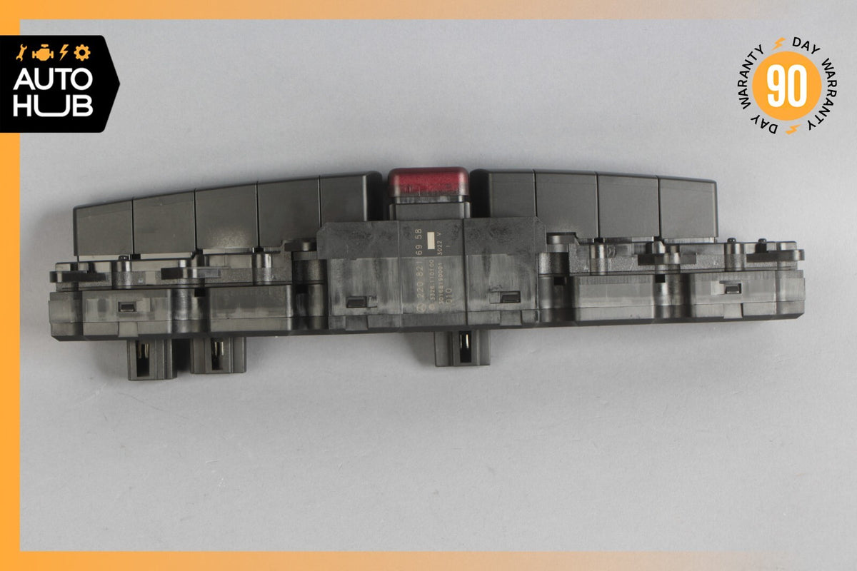03-06 Mercedes W220 S600 S55 Dashboard Center Switch ESP Hazard Door Lock OEM - photo 7