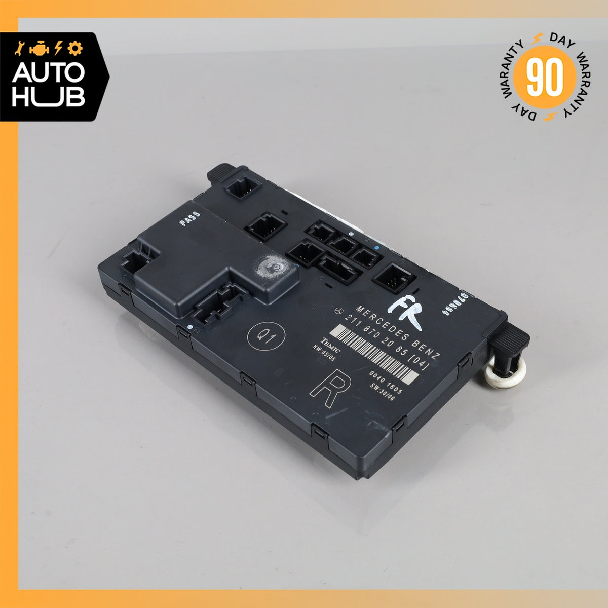 03-09 Mercedes W211 E350 E63 E550 Front Right Passenger Door Control Module OEM - photo 2