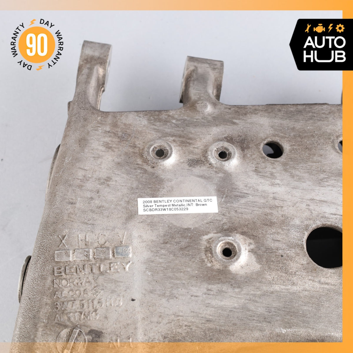 07-11 Bentley Continental GTC Rear Left Driver Side Lower Control Arm OEM 46k - photo 3