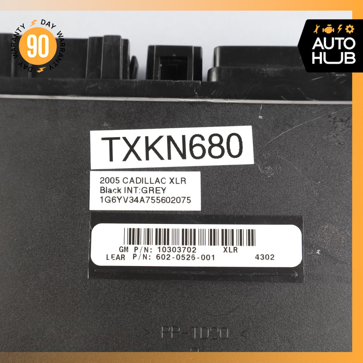 04-09 Cadillac XLR Front Left Driver Side Under Seat Control Module OEM - photo 7