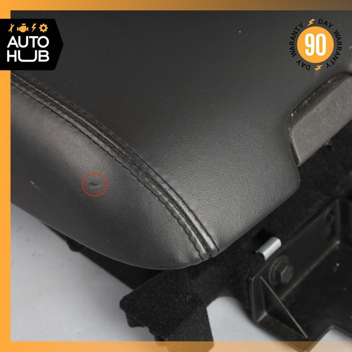 04-06 Cadillac XLR Center Console Arm Rest Armrest Storage Black OEM - photo 2