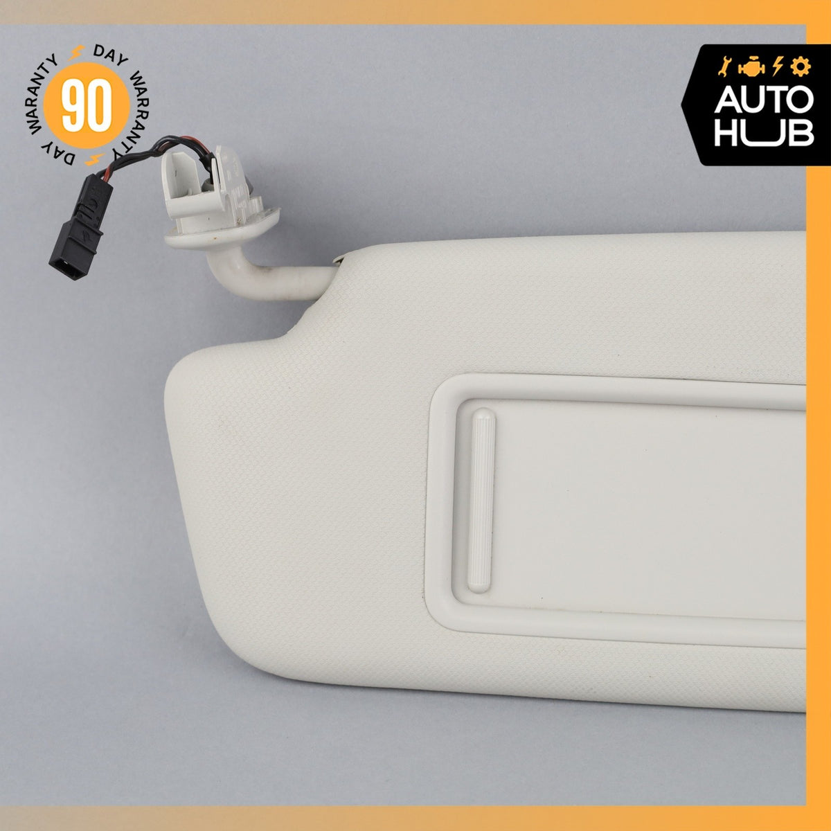 10-12 Audi B8 A4 S4 Left Sunvisor Sun Visor Gray 8K0857551L OEM - photo 5