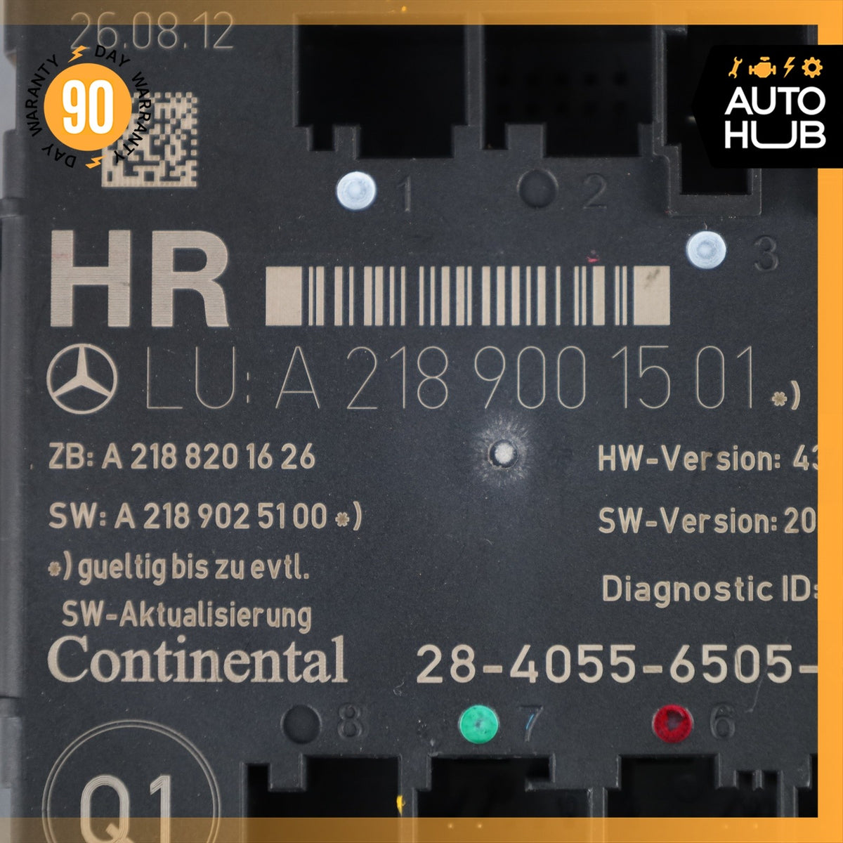 08-18 Mercedes W212 E350 CLS63 AMG Rear Right Side Door Control Module OEM 67k - photo 9