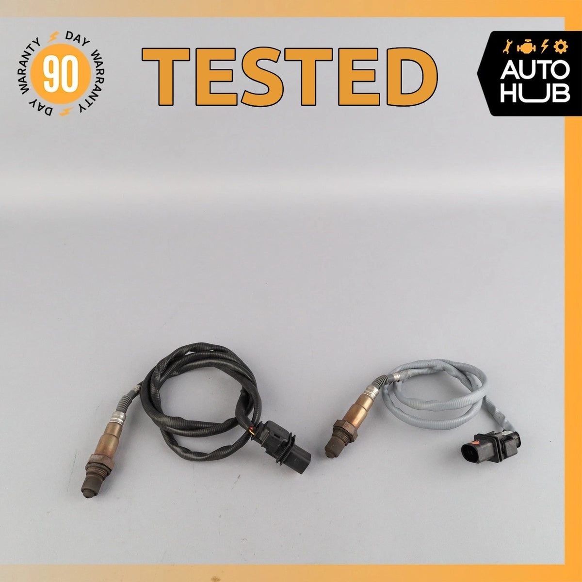 08-13 BMW E88 128i Engine Oxygen O2 Lambda Sensor Set of 2 OEM - photo 1