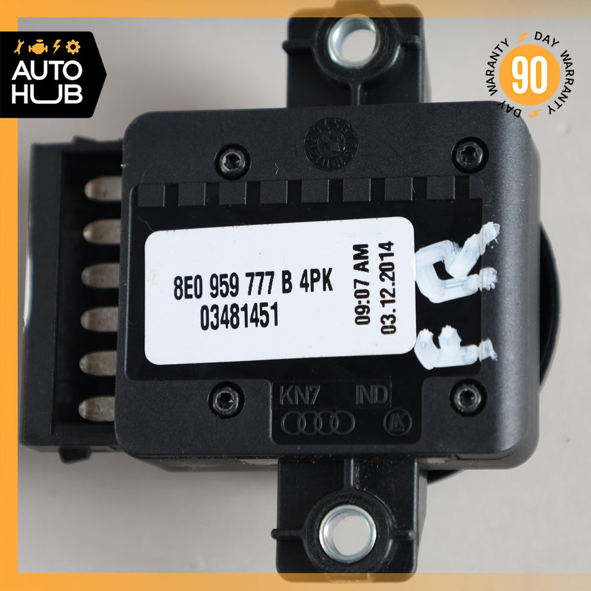 13-17 Audi B8.5 S5 A5 Front Right or Left Seat Lumbar Control Switch OEM 80k - photo 7