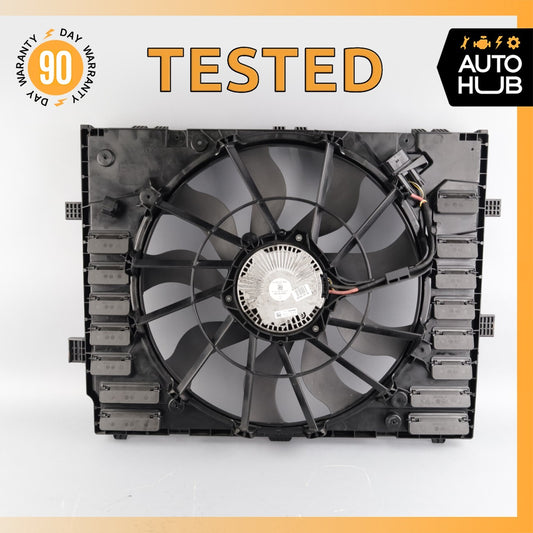 11-18 Porsche Cayenne 958 / Touareg Hybrid Engine Cooling Fan Motor Assembly OEM - photo 1
