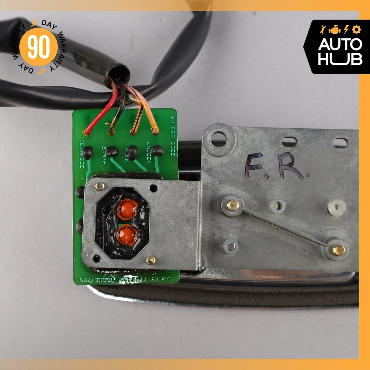 00-09 Bentley Arnage Front Right Interior Door Release Handle w/ Switch OEM - photo 8