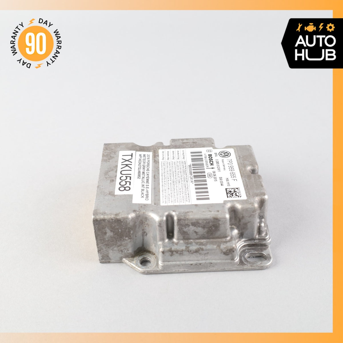 15-18 Porsche Cayenne 958 E-Hybrid Airbag Air Bag Sensor SRS Control Module OEM - photo 2